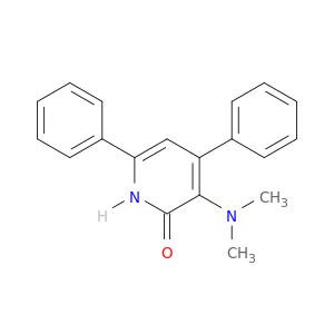 2(1H)-Pyridinone,3-(dimethylamino)-4,6-diphenyl-