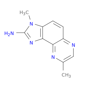 2-Amino-3,8-dimethylimidazo[4,5-f]quinoxaline-2-13C