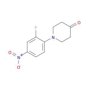 4-Piperidinone, 1-(2-fluoro-4-nitrophenyl)-