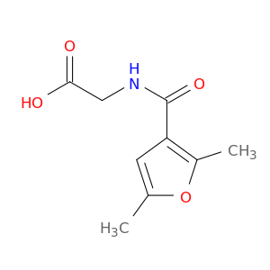 2-(2,5-Dimethylfuran-3-carboxamido)acetic acid