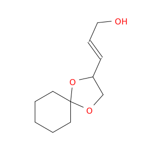 2-Propen-1-ol, 3-(1,4-dioxaspiro[4.5]dec-2-yl)-, (E)-