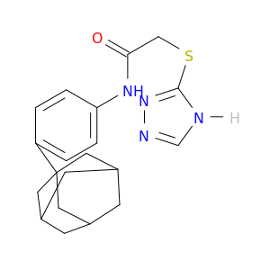 N-[4-(金刚烷-1-基)苯基]-2-(4H-1,2,4-三唑-3-基磺酰基)乙酰胺