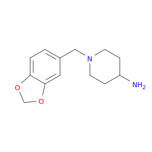 4-Piperidinamine,1-(1,3-benzodioxol-5-ylmethyl)-
