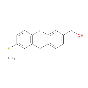 9H-Xanthene-3-methanol, 7-(methylthio)-