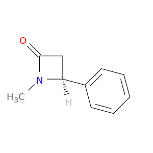 2-Azetidinone, 1-methyl-4-phenyl-, (S)-