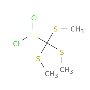 Cerium, dichloro[tris(methylthio)methyl]-