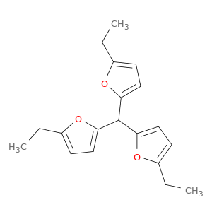 Furan, 2,2',2''-methylidynetris[5-ethyl-