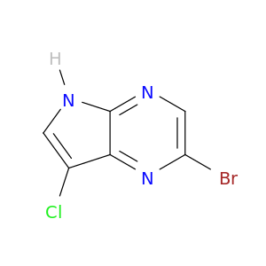 2-溴-7-氯-5H-吡咯并[2,3-b]吡嗪