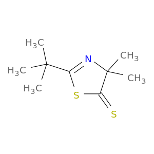 5(4H)-Thiazolethione, 2-(1,1-dimethylethyl)-4,4-dimethyl-