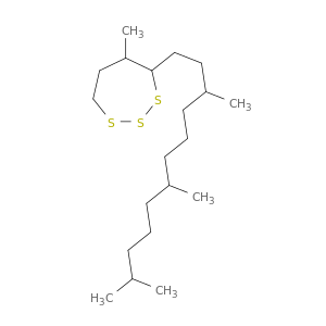 1,2,3-Trithiepane, 5-methyl-4-(3,7,11-trimethyldodecyl)-
