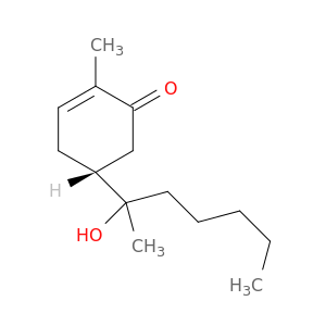 2-Cyclohexen-1-one, 5-(1-hydroxy-1-methylhexyl)-2-methyl-, (5R)-