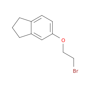 1H-Indene, 5-(2-bromoethoxy)-2,3-dihydro-