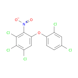 Benzene, 1,2,3-trichloro-5-(2,4-dichlorophenoxy)-4-nitro-