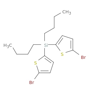 Silane, bis(5-bromo-2-thienyl)dibutyl-