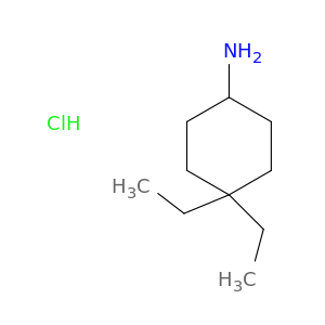 4,4-Diethylcyclohexan-1-amine Hydrochloride