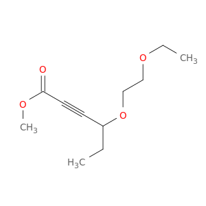2-Hexynoic acid, 4-(2-ethoxyethoxy)-, methyl ester