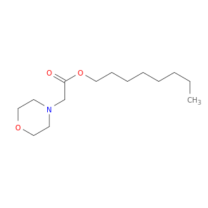 4-Morpholineacetic acid, octyl ester