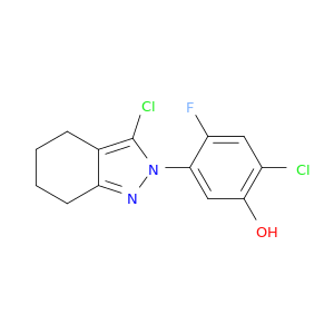 2-chloro-5-(3-chloro-4,5,6,7-tetrahydro-2h-indazol-2-yl)-4-fluorophenol
