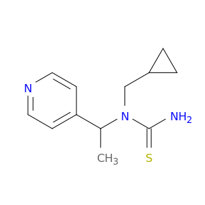 Thiourea,N-(cyclopropylmethyl)-N-[1-(4-pyridinyl)ethyl]-