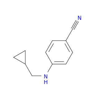 4-[(Cyclopropylmethyl)amino]benzonitrile