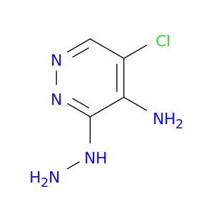 5-chloro-3-hydrazinyl-pyridazin-4-amine