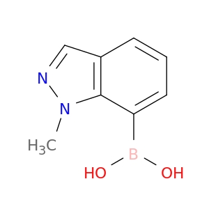 1-甲基-1H-吲唑-7-硼酸