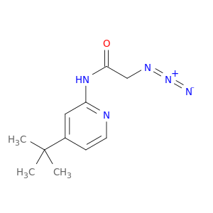 Acetamide, 2-azido-N-[4-(1,1-dimethylethyl)-2-pyridinyl]-
