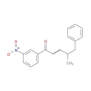 2-Penten-1-one, 4-methyl-1-(3-nitrophenyl)-5-phenyl-