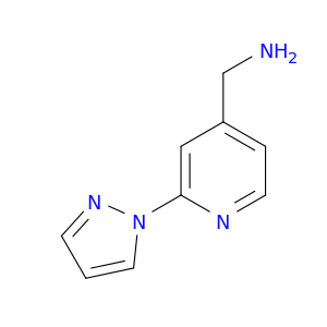 [2-(1H-Pyrazol-1-yl)pyridin-4-yl]methanamine
