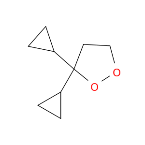 1,2-Dioxolane, 3,3-dicyclopropyl-