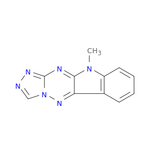 10-METHYL-10H-[1,2,4]TRIAZOLO[4',3':2,3][1,2,4]TRIAZINO[5,6-B]INDOLE