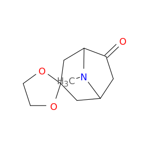 Spiro[8-azabicyclo[3.2.1]octane-3,2'-[1,3]dioxolan]-6-one, 8-methyl-