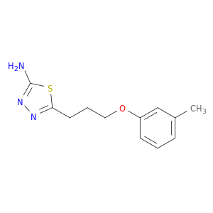 1,3,4-Thiadiazol-2-amine, 5-[3-(3-methylphenoxy)propyl]-