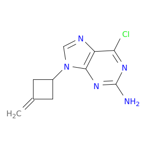 9H-Purin-2-amine, 6-chloro-9-(3-methylenecyclobutyl)-