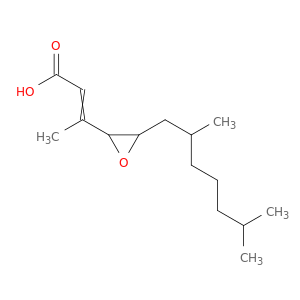 2-Butenoic acid, 3-[3-(2,6-dimethylheptyl)oxiranyl]-