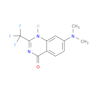 4(1H)-Quinazolinone, 7-(dimethylamino)-2-(trifluoromethyl)-