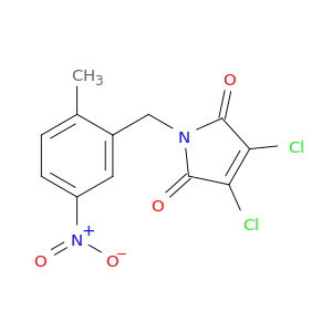1H-Pyrrole-2,5-dione, 3,4-dichloro-1-[(2-methyl-5-nitrophenyl)methyl]-