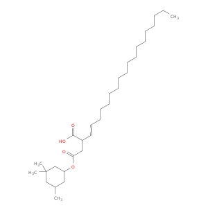4-(3,3,5-TRIMETHYLCYCLOHEXYL) HYDROGEN 2-OCTADECENYLSUCCINATE