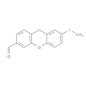 9H-Xanthene-3-carboxaldehyde, 7-(methylthio)-