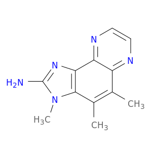 3H-Imidazo[4,5-f]quinoxalin-2-amine,3,4,5-trimethyl-