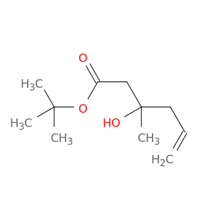 5-Hexenoic acid, 3-hydroxy-3-methyl-, 1,1-dimethylethyl ester