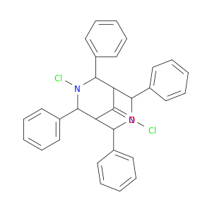 3,7-Diazabicyclo[3.3.1]nonan-9-one, 3,7-dichloro-2,4,6,8-tetraphenyl-