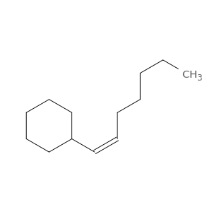 Cyclohexane, (1Z)-1-heptenyl-