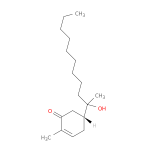 2-Cyclohexen-1-one, 5-(1-hydroxy-1-methyldecyl)-2-methyl-, (5R)-