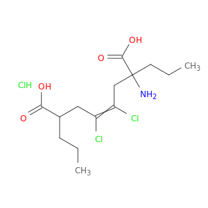 4-Octenedioic acid, 2-amino-4,5-dichloro-2,7-dipropyl-, hydrochloride