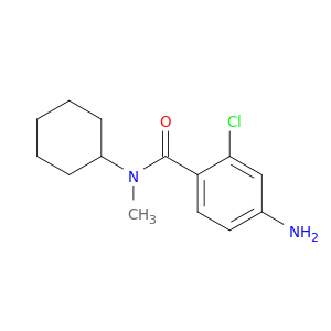 4-Amino-2-chloro-N-cyclohexyl-N-methylbenzamide