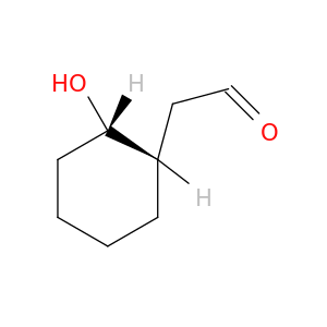 Cyclohexaneacetaldehyde, 2-hydroxy-, cis-