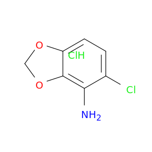 5-Chlorobenzo[d][1,3]dioxol-4-amine hydrochloride