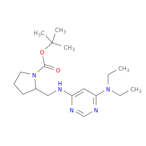 2-[(6-二乙基氨基-嘧啶-4-基氨基)-甲基]-吡咯烷-1-羧酸叔丁酯