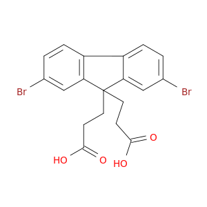 3,3'-(2,7-二溴-9H-芴-9,9-二基)二丙酸
